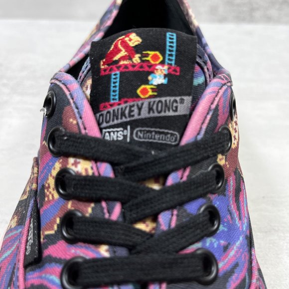 Vans Nintendo Donkey Kong Game Over Sneakers - Men's Size 9 - Picture 11 of 11